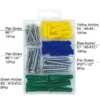 [:en]Plastic Self Drilling Ribbed Drywall and Wall Anchors with Screws Kit,66 Piece Wall Plug Anchor Expansion Bolt Pipe Column[:ar]Plastic Self Drilling Ribbed Drywall and Wall Anchors with Screws Kit,66 Piece Wall Plug Anchor Expansion Bolt Pipe Column[:] - Image 3
