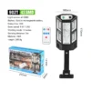 15000LM Irradiation 500㎡ Solar Light for Outdoor Sunlight Motion Sensor IP65 Waterproof Garden Street Wall External Solar Lamp - Image 7