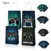 New Game On Theme Party Disposable Tableware Cup Plate Napkin Tablecloth Video Game Controller Birthday Balloon Banner Decor - Image 34