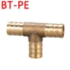 10pcs Copper Pagoda Water Tube Fittings Brass Barb Pipe Fitting 2 3 4 Way Brass Connector For 6mm 8mm 10mm 12mm 16mm 19mm hose - Image 7