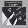[:en]1/3/5 Pcs White Marker Pens 2.0mm Oily Waterproof White Gel Pen DIY Graffiti Sketching Markers Stationery Wrting School Supplies[:ar]1/3/5 Pcs White Marker Pens 2.0mm Oily Waterproof White Gel Pen DIY Graffiti Sketching Markers Stationery Wrting School Supplies[:] - Image 2