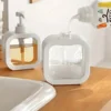 New Transparent Dispensing Bottle, Bathroom Hand Sanitizer Dispensing Bottle, Plastic Press Bottle, Visual Lotion Dispensing Empty Bottle - Image 5