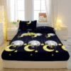 1 Simple Modern Animal Printed Matte Fitted Sheet, Bedroom Printed Bed Cover, Bedding (Excluding Pillowcases) - Image 9