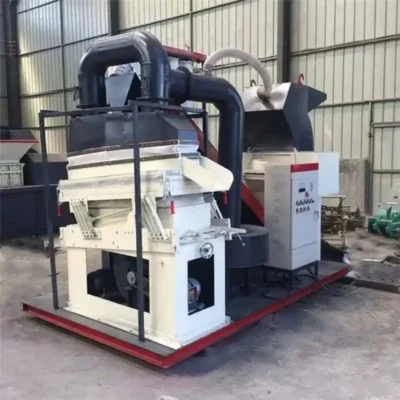 2025 New Automatic Miracle Small Scrap Metal Shredders Copper Wire Waste Cable Separator Crusher Recycling Copper Rice Machine