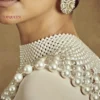 TopQueen VG68 Popular Women Pearl Shawl Necklaces Body Chain Sexy DIY Beaded Neck Chain Decoration Necklaces for Women Vintage - Image 10