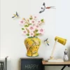 Flower Stickers Living Room Wall Background Wall Stickers Bedroom Room Wall Decoration Stickers Wallpaper Self-adhesive Stickers - Image 21
