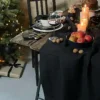 100% Pure Linen Tablecloth,for Kitchen Dining Room Party Holiday Tabletop Decoration, Solid Color Table Cover,Natural Fabric - Image 15