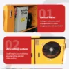 Factory Price YG30 Mini Concrete Pump Stationary Diesel Concrete Pumps Trailer Portable 10m³/h Concrete Mixer Pump - Image 6