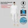 Protective Disposable Waterproof Oil-Resistant Work Safety Clothing Spary Painting Cover All Protection Clothes Overall Suit - Image 5