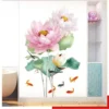 Flower Stickers Living Room Wall Background Wall Stickers Bedroom Room Wall Decoration Stickers Wallpaper Self-adhesive Stickers - Image 11
