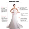 Formal A Line Wedding Dresses Woman's Sexy High Neck Long Sleeve Bride Gowns Muslim Pleat Satin Vestido De Novia Customized 2025 - Image 5