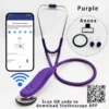 Electronic Medical Bluetooth Digital Stethoscope For Cardiology Experts, Pet Medical General Practice use - Image 8