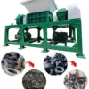 Industrial Double Shaft Shredder Waste Plastic Rubber Metal Crusher Recycling Shredder Machine For Municipal Sorting Center Use - Image 4