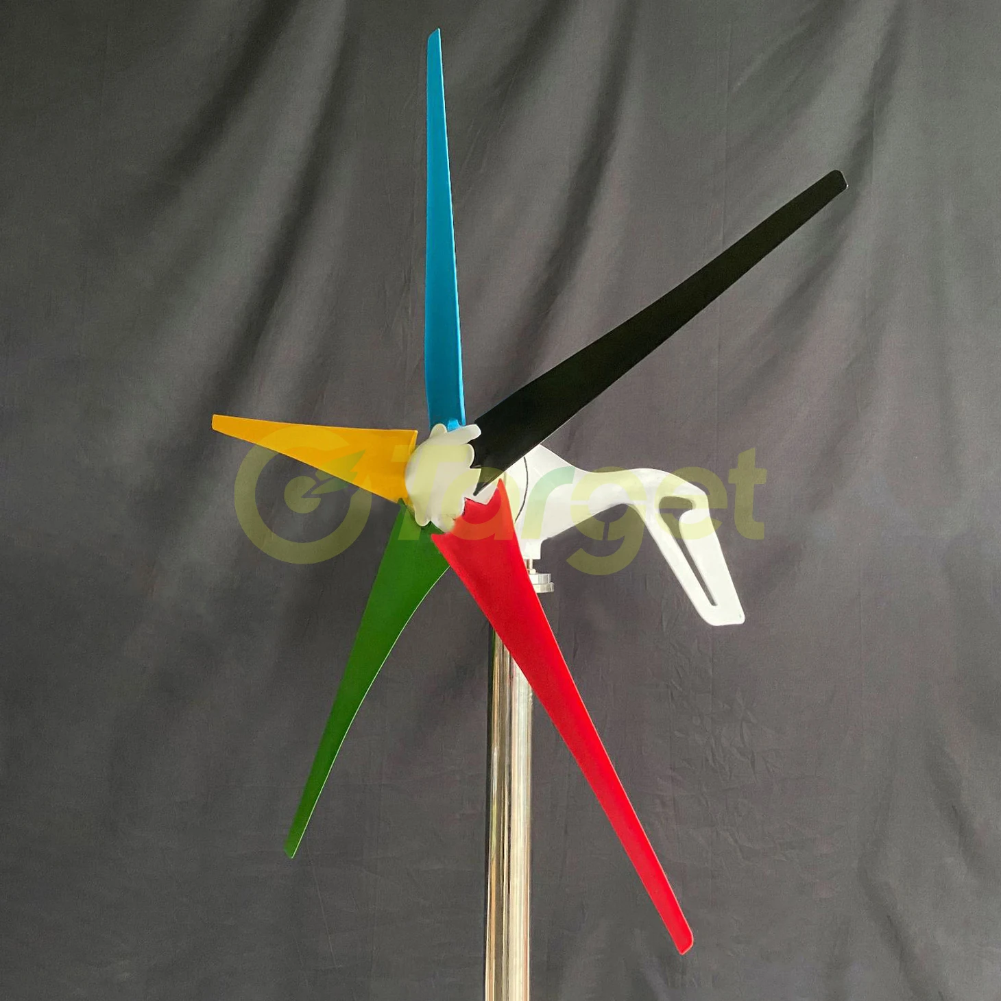 Low Noise Fast Delivery 5 Blades 8000W Horizontal Wind Turbine Generator Windmill 12V 24V 48V Complete Set For Home Garden Boat - Image 5