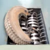 Metal Scrap Shredder Machine Tyre Shredder Plant Waste Tire Recycling Heavy Duty Scrap Metal Plastic Crusher Shredder Machine - Image 5