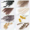 Natural Fluffy Pampas Grass Bouquet Dried Pampas Grass Flowers Wedding Supplies Accessories Home Farmhouse Room Decor Floral - Image 3