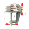 [:en]Mini Bench Vise Muliti-Funcational 3.5&quot Aluminum Miniature Small Jewelers Hobby Clamp On Table Flat Pliers Tool Vice[:ar]Mini Bench Vise Muliti-Funcational 3.5&quot Aluminum Miniature Small Jewelers Hobby Clamp On Table Flat Pliers Tool Vice[:] - Image 6