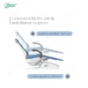 Multifunctional Rixi Adjustable Premium Comfortable Ergonomic Dental Chair with ISO Low Price - Image 2