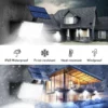 Solar Light Outdoor Super Bright Motion Sensor Solar Strong Power LED Garden Wall Lamp IP65 Waterproof 3 Working Mode - Image 3