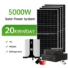Power grid hybrid solar system complete solution provider 15kw -10kw 51.2v 300Ah solar system panel solar - Image 4