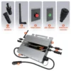 600W 700W 800W MPPT On Grid Micro Solar Inverter 20-60VDC Input With WiFi Function Suitable For 80-265VAC Home Grid - Image 2