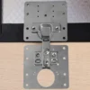 [:en]Cabinet Hinge Repair Plate Kit Kitchen Cupboard Door Hinge Mounting Plate With Holes Flat Fixing Brace Brackets Household Tools[:ar]Cabinet Hinge Repair Plate Kit Kitchen Cupboard Door Hinge Mounting Plate With Holes Flat Fixing Brace Brackets Household Tools[:] - Image 2
