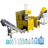 Hot Sale Bottile Blowing Machine Semi-Automatic Plastic Bottle Blowing Factory Manufacturing Machine Bottle Cup Production Line