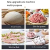 Hot Selling Commercial Dough mixer 15kg/h l Dough Kneading machine 1500W 220V Stainless steel Bucket Flour Mix Machine - Image 4