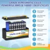 FLLYROWER Lifepo4 Battery 12V  6 10 12 20 25 30 40 50 60 80 100 120 180 200Ah LiFePO4 Battery Pack 12.8v Solar Lithium Battery - Image 5