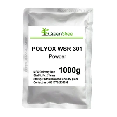 [:en]Hot Selling POLYOX WSR 301 Shampoo shower gel raw material drawing agent[:ar]Hot Selling POLYOX WSR 301 Shampoo shower gel raw material drawing agent[:]