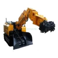 Tunnel 360 Degree Rotary Milling Machine Rock Stone Drum Cutter Horizontal Milling Machine Digging Tool for Construction Works