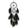 Dream Catcher Car Mini Pure White Feather Wind Chimes Wall Hanging Decor Handmade Catcher Feather Pendant Decoration - Image 7
