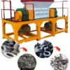 Industrial Double Shaft Shredder Waste Plastic Rubber Metal Crusher Recycling Shredder Machine For Municipal Sorting Center Use - Image 5