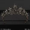 Vintage Baroque Queen Tiara Wedding Crown Bridal Diadem Gold Crystal Rhinestone Head Jewelry Headpiece Wedding Hair Accessories - Image 2