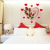 Flower Stickers Living Room Wall Background Wall Stickers Bedroom Room Wall Decoration Stickers Wallpaper Self-adhesive Stickers - Image 20