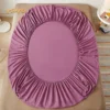 Single/Double/King/Queen Beds Cotton Fitted Sheet for Mattress Pads and Bedspread Covers in All Bed Sizes 140/150/160/180x200 - Image 11