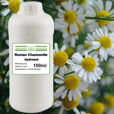 [:en]Rome Chamomile Hydrosol Soothing Sensitive Redness Removal Natural Hydrating Spray Facial Mask Toner Cosmetics raw materials[:ar]Rome Chamomile Hydrosol Soothing Sensitive Redness Removal Natural Hydrating Spray Facial Mask Toner Cosmetics raw materials[:]