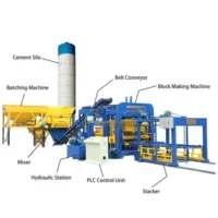 Electric Maxi Brick Making Machine 100 Ton Interlocking Block Mould Floor Tile Recycled Plastic Factory Price Brick Maker