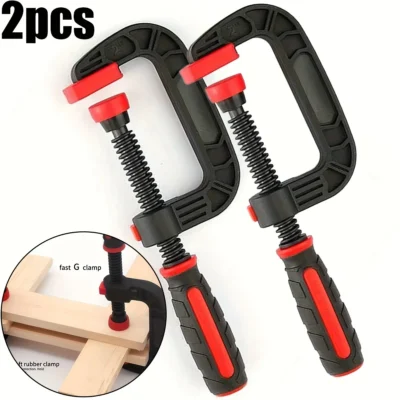 [:en]Two 7-inch Spring Clamps with Strong Clamping Force, Reinforced Plastic Nylon Heavy-duty Spring Jaw Opening Clamps[:ar]Two 7-inch Spring Clamps with Strong Clamping Force, Reinforced Plastic Nylon Heavy-duty Spring Jaw Opening Clamps[:]