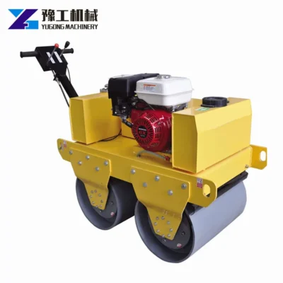 Compact Trench Roller 1 Ton, Diesel Vibratory Compactor for Narrow Spaces & Pipeline Construction