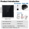 10000W Solar Power Complete Kit 12V To 220V Inverter100A Controller 300W Panel System for Home/RV/Camping  Full House Generator - Image 3