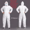 Disposable Breathable Dustproof Water Oil Resistant Work Safety Overall Anti Dust Spary Painting Decorating Labour Coverall Suit - Image 12