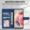 Wallet Magnetic Flip With Photo Frame Leather Case For Xiaomi 14T 13T 11T Poco X6 Pro M6 X5 X3 F3 Redmi 14C 13C 12 10 9A 9C 8 7A - Image 2