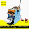 Commercial Small Household Milk Tea Shop Soy Milk High Plastic And Paper Cup Semi-Automatic Hand Pressure Sealing Machine - Image 9