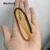 Wholesale Natural 4mm Baltic Sea Amber Smooth Round Loose Beads For Making Jewelry DIY Necklace Bracelet Accessories - Image 2
