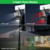 6K 9MP HD IP Camera Outdoor Three-Lens External WiFi Camera 4K/2K Dual Screen Security PTZ Cam Auto Tracking Surveillance iCSee - Image 5
