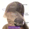 180 Density Blonde Highlight Short Bob Silk Top Human Hair Wig 13x4 Lace Frontal Wig Pixie Cut Bob Brazilian Remy Hair For Women - Image 9