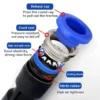 Pu Pneumatic Fittings Connector PG 4 to 6-8-10-12/14mm 16mm Air Hose Tube Push in Straight Gas Quick Coupling - Image 5