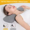 Cervical Pillow, Memory Foam Contour Pillow, Bed Pillows for Side Sleeper Ergonomic Orthopedic Sleeping Pillow, Neck Pillow - Image 3