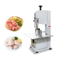 Commercial 750W Electric Bone Sawing Cutting Machine Frozen Meat Trotter Ribs Fish-for Bakeries Restaurants Farms-110V New Motor